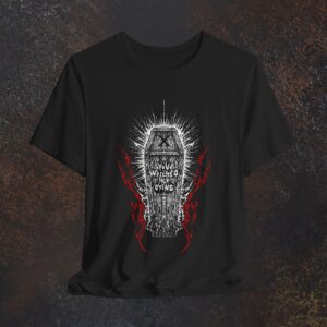SNOW WHITE - Coffin T-Shirt (Red & White)